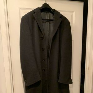 Armani men wool oversized coat